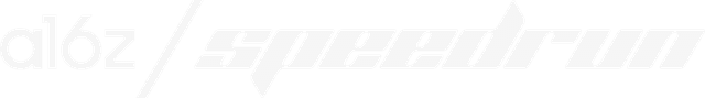 a16z / speedrun